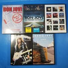 5 Bon Jovi DVD LOT Lost Highway Unauthorised Crush Tour This Left Feels Right comprar usado  Enviando para Brazil