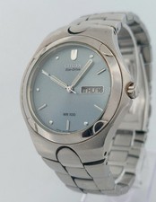Usado, Relógio Citizen Eco-Drive WR100 dia/data cinza 36mm E101-K17535 GN-4W-S - Tamanho 6,75" comprar usado  Enviando para Brazil