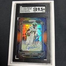 2022 Panini Chronicles PB-12 Garrett Wilson Prizm Preto Auto Laranja /75 SGC 9.5 comprar usado  Enviando para Brazil