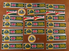 Adesivos vintage originais Fórmula 1 F1 Le Mans automobilismo Team Lotus período comprar usado  Enviando para Brazil