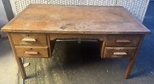 Vintage wooden desk for sale  NEWCASTLE