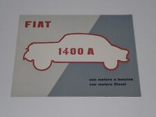 Fiat 1400 benzina usato  Bussoleno