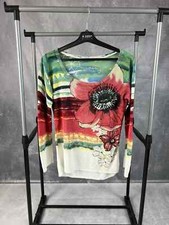 Usado, Camiseta de malha multicolorida Desigual tamanho XL comprar usado  Enviando para Brazil