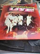 Temptations live vinyl for sale  Talkeetna