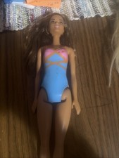 Boneca Barbie bronzeada Mattel pintada em cima maiô boneca hispânica morena comprar usado  Enviando para Brazil
