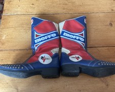 Bieffe motorcycle boots for sale  TYWYN