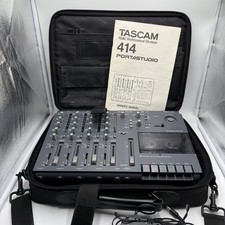Conjunto de gravador de cassete analógico TASCAM Portastudio 414 4 faixas potência testada com estojo comprar usado  Enviando para Brazil