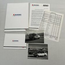 1995 Suzuki Vitara Press Kit Folheto Fotos Texto Alemão Mercado Europeu comprar usado  Enviando para Brazil