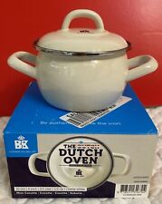 BK The Dutch Oven Indigo Collection branco 10 cm 4 em 0,5 litros, 1/2 qt). @ comprar usado  Enviando para Brazil