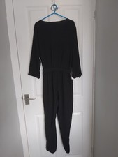 Black jumpsuit 14 for sale  CHELTENHAM