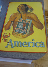 Tin advertising sign for sale  Waynesboro