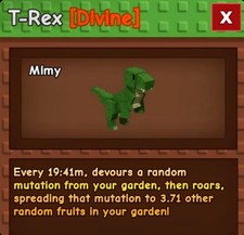 T-Rex | Grow a Garden | G a G | Roblox, usado comprar usado  Enviando para Brazil