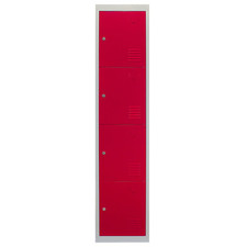Casier métallique rouge d'occasion  France