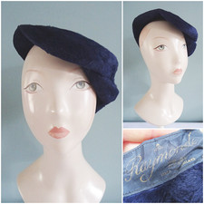 Vintage toque hat for sale  SUTTON