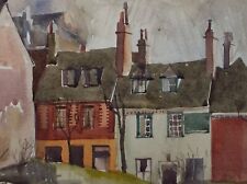 Original watercolour street for sale  WIRRAL