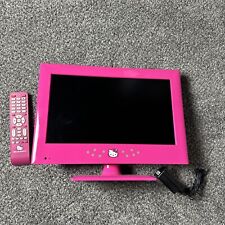 TV LED 15” Sanrio Hello Kitty rosa com controle remoto, manual, KT2215 testada comprar usado  Enviando para Brazil