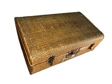 rattan suitcase antique for sale rattan suitcase antique for sale Lake Geneva