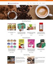 Coffee products store d'occasion  Expédié en Belgium