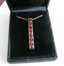 Ruby pendant gold for sale Ruby pendant gold for sale  EXETER