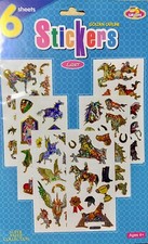 SELTENES SET VON TWIN SEVEN STICKER 90er Aufkleber Vintage A4 Pferde Einhörner, usado comprar usado  Enviando para Brazil