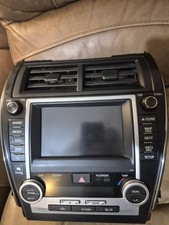 TOYOTA CAMRY OEM RÁDIO NAVEGAÇÃO FRONTAL TELA ESTÉREO GPS JBL HEADUNIT 12-14  comprar usado  Enviando para Brazil
