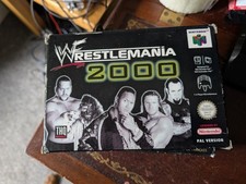 N64 wwf wrestlemania for sale  UK