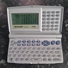 Sharp ZQ-520 Elektroniczny organizer osobisty 1MB Testowany Działający na sprzedaż  Wysyłka do Poland
