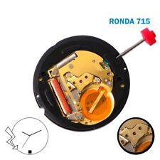 MOVIMENTO SUÍÇO RONDA 715, DISCO DE DATA branco a 6, 3 MÃOS, altura 3:70 mm. comprar usado  Enviando para Brazil