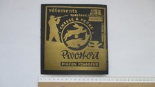 Carton publicitaire vêtements d'occasion  Calonne-Ricouart