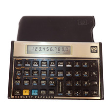 Calculadora financeira empresarial Hewlett Packard HP 12C HP-12C FABRICADA NOS EUA comprar usado  Enviando para Brazil