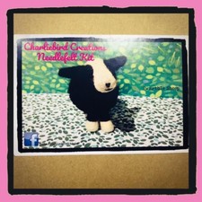 Zwartble sheep needkefelt for sale  DRIFFIELD