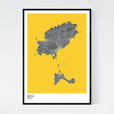 Ibiza spain map for sale  EDINBURGH