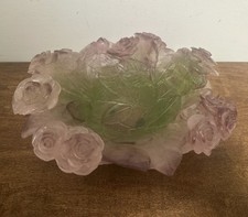 Daum crystal bowl for sale  Cockeysville