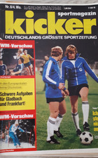 Kicker 1978 vorschau gebraucht kaufen  Thale
