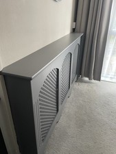 Grey radiator cover. for sale  FELTHAM