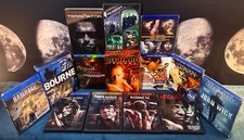 Blu Ray DVD Lot Action Terminator Die Hard Rambo Matrix Bourne Collection Sci-fi comprar usado  Enviando para Brazil