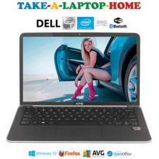 Notebook Dell XPS i7 SSD velocidade brilhante tela HD WiFi peso leve elegante escritório, usado comprar usado  Enviando para Brazil