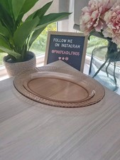 Vintage oval pink for sale  SHEFFIELD