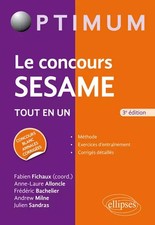 Concours sesame 3ed d'occasion Concours sesame 3ed d'occasion  France