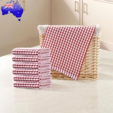 Absorbent Hand Towels Quick Drying Plaid Pattern Towels for Kitchen Drying, usado comprar usado  Enviando para Brazil