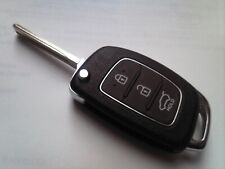 GENUÍNO HYUNDAI SANTA TUCSON I20 I30 ETC BOTÃO ALARME REMOTO FLIP CHAVEIRO SEM CORTES, usado comprar usado  Enviando para Brazil