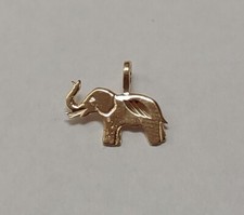  Novo pingente de berloque de elefante de ouro amarelo 14k  comprar usado  Enviando para Brazil