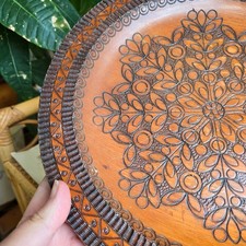 Vintage wooden pyrography for sale Vintage wooden pyrography for sale  BROMLEY