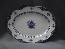 Woods ware blue for sale  BIDEFORD
