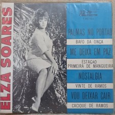 7" ELZA SOARES EP "PALMAS NO PORTAO" BOSSA JAZZ SAMBA BRAZIL 67' VG SWC ODEON  comprar usado  Brasil 