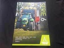 Deutz Fahr SERIA 6 Stage V Prospekt Brochure Ciągnik niemiecki 09 / 2024 56 s. na sprzedaż  PL
