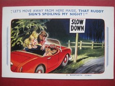 Risque comic postcards. for sale  DERBY