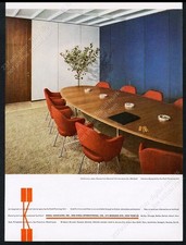 1959 Eero Saarinen vermelho Knoll cadeira executiva escritório foto impressão vintage anúncio comprar usado  Enviando para Brazil