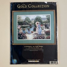 Dimensions Gold Collection Kit de Ponto Cruz Contado #35021 Um Passeio no Parque, usado comprar usado Dimensions Gold Collection Kit de Ponto Cruz Contado #35021 Um Passeio no Parque, usado comprar usado  Enviando para Brazil