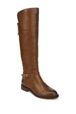 Bota Franco Sarto Haylie Couro Joelho Alto Marrom Tamanho 6 M Largura Bezerro Z1702* comprar usado  Enviando para Brazil